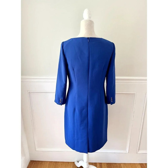 Hobbs London Cobalt Blue Shift Dress 6 - Picture 3 of 5